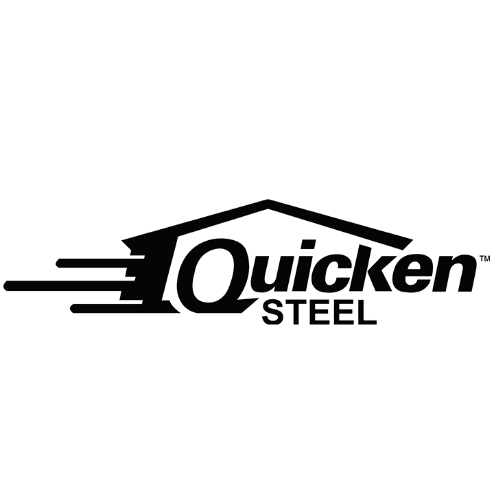 Quicken Steel Black & White Logo